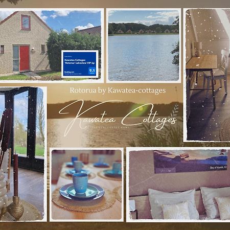Lakeview 'Rotorua' 4-6 Pers By Kawatea Cottages Ewijk 外观 照片