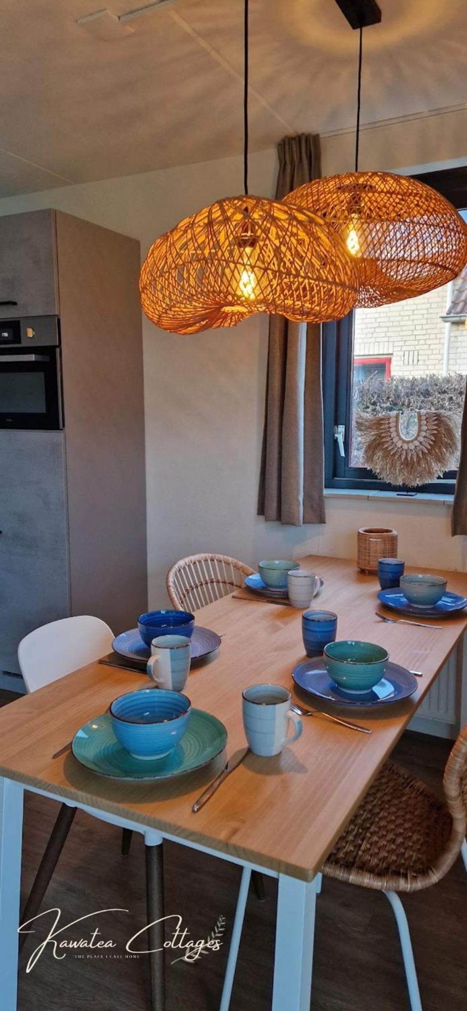 Lakeview 'Rotorua' 4-6 Pers By Kawatea Cottages Ewijk 外观 照片