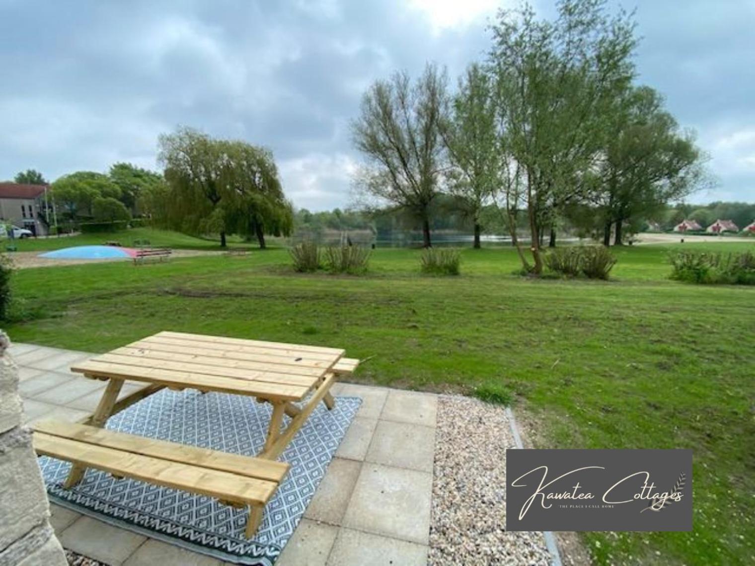 Lakeview 'Rotorua' 4-6 Pers By Kawatea Cottages Ewijk 外观 照片
